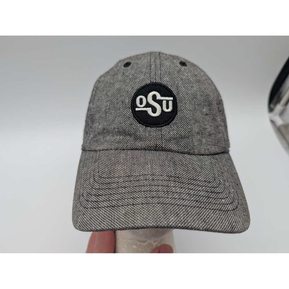 47 Brand Oklahoma State University OSU Cowboys Hat Gray Herringbone Strapback